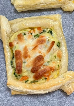 野菜たっぷりグラタンパイ-レシピのメイン写真