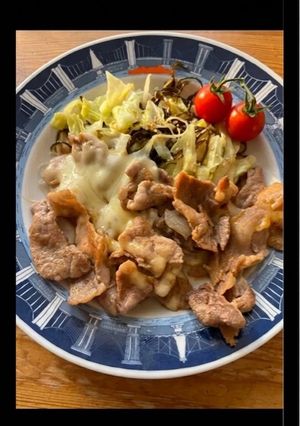 豚こまチーズの甘辛炒め♪-レシピのメイン写真