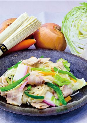焼きそうめん-レシピのメイン写真