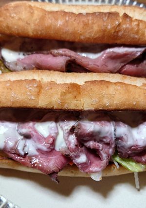 ヨウサマの減塩ローストビーフサンド-レシピのメイン写真