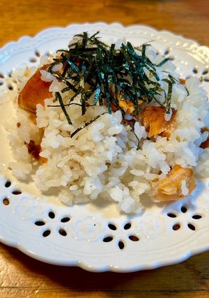 焼き鮭の簡単混ぜ寿司♪-レシピのメイン写真