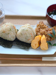 天かすおにぎり-レシピのメイン写真