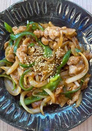 【米泥棒】ワンパンでポークチャップ-レシピのメイン写真