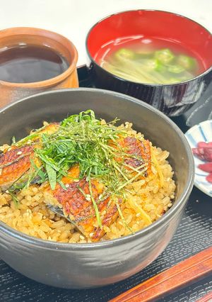料亭の味😋ウナギの炊き込みご飯-レシピのメイン写真