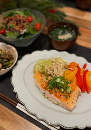 鮭のキャベツ蒸し-レシピのメイン写真