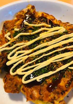 米粉のお好み焼き●豚肉＆もやし-レシピのメイン写真