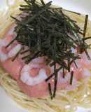 小エビのタラコパスタ＊サイゼリヤ再現♪