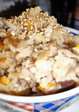 減塩もちもち鶏釜めし風-レシピのメイン写真