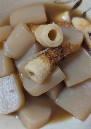 簡単★ちくわとこんにゃくの煮物-レシピのメイン写真