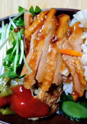 本日のお弁当♪9/4ピーマン肉詰め-レシピのメイン写真