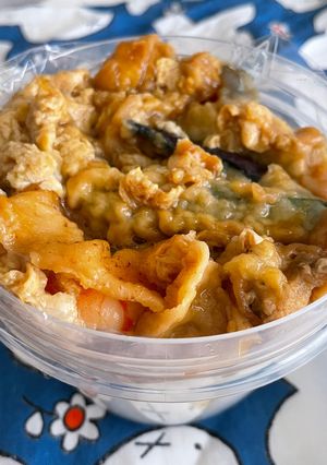 天とじ丼弁当-レシピのメイン写真