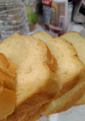 HBでデュエリオ食パン(はちみつ使用)-レシピのメイン写真