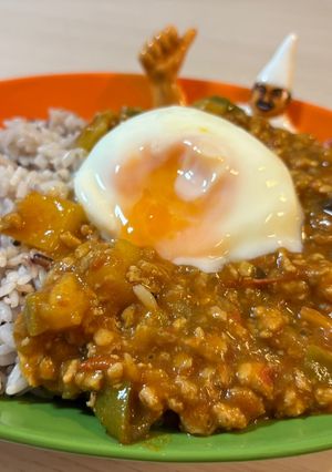 たっぷり夏野菜の無水キーマカレー-レシピのメイン写真