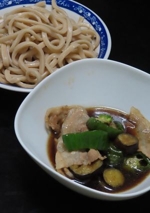 武蔵野埼玉野菜肉汁つけうどん←肉汁第三弾-レシピのメイン写真