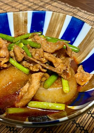 コチュジャン甘辛【豚バラ大根】ホットクック調理-レシピのメイン写真