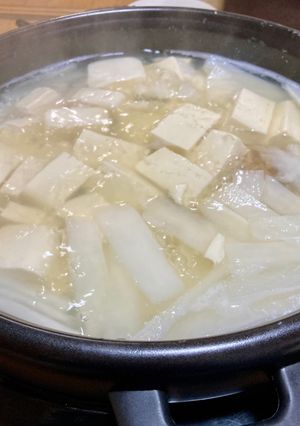 エバラ日々の善万能だしで湯豆腐-レシピのメイン写真