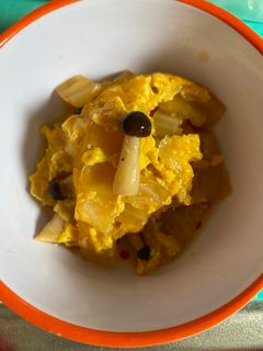 簡単白菜の卵とじ-レシピのメイン写真