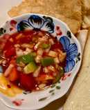【フレッシュトマトと野菜のドレッシング】