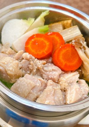 蒸し鶏と蒸し野菜（塩麹漬け）-レシピのメイン写真