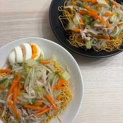รูปของ 市販の素を使った 皿うどん
