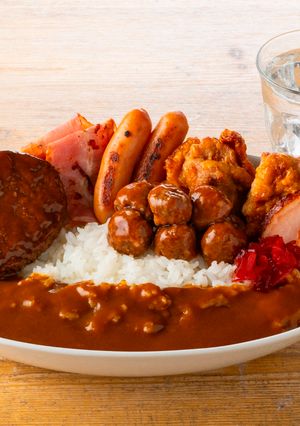 肉盛りカレー-レシピのメイン写真