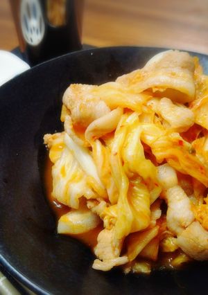＊ほぼほったらかし豚キムチキャベツ＊-レシピのメイン写真