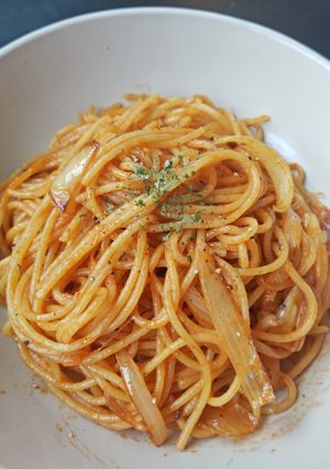 焼きナポリタン♪(ベジタリアン/ヴィーガン対応)-レシピのメイン写真