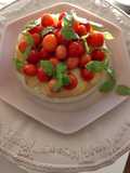 Cherry and Peach mousse