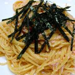 รูปของ 簡単✰明太クリームパスタ