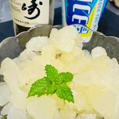รูปของ 簡単！ウィスキーのかき氷風♪