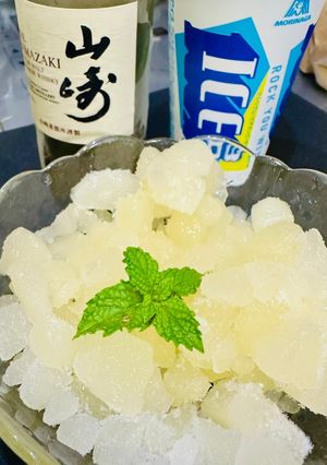 簡単！ウィスキーのかき氷風♪-レシピのメイン写真