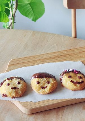 簡単フライパンで米粉ドーナツ☆子供おやつ-レシピのメイン写真