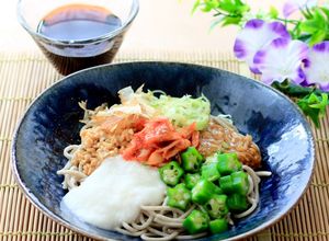 夏バテ予防に!スタミナお蕎麦 夏バテ予防に!スタミナお蕎麦-レシピのメイン写真