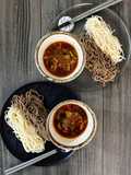 豚バラの旨辛つけ麺