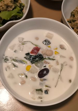 ☆冷凍ほうれん草でクリームスープ-レシピのメイン写真
