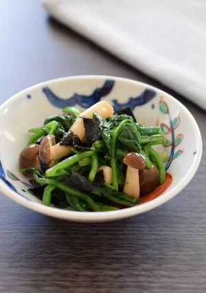 ほうれん草としめじの磯和え-レシピのメイン写真