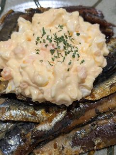 イワシの照り焼きタルタルのせ-レシピのメイン写真