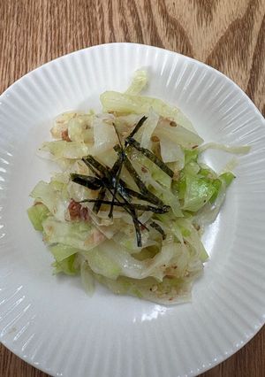 簡単やみつき♡鰹節香る塩だれキャベツ♪-レシピのメイン写真