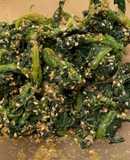 ほうれん草の胡麻和え