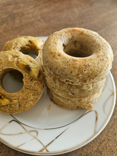 簡単 混ぜるだけ バナナの焼きドーナツ-レシピのメイン写真