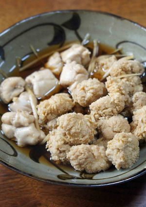 魚卵と白子の煮物（いさき）-レシピのメイン写真