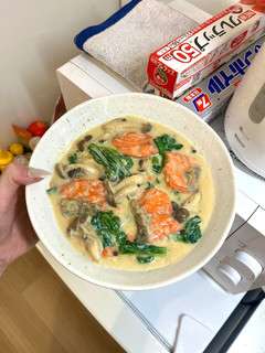 鮭のクリーム煮-レシピのメイン写真
