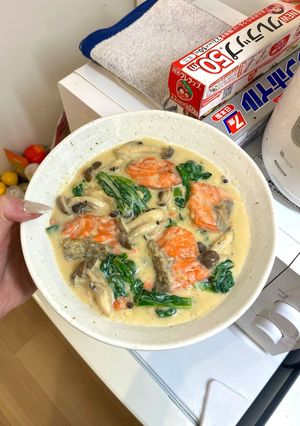 鮭のクリーム煮-レシピのメイン写真