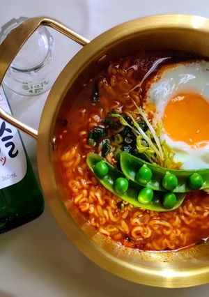 辛ラーメンちょい足しアレンジ-レシピのメイン写真