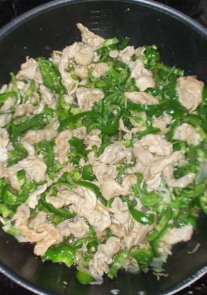 豚肉チンジャオロースー♪簡単-レシピのメイン写真