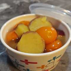 รูปของ さつまいもと金柑のシロップ煮☆