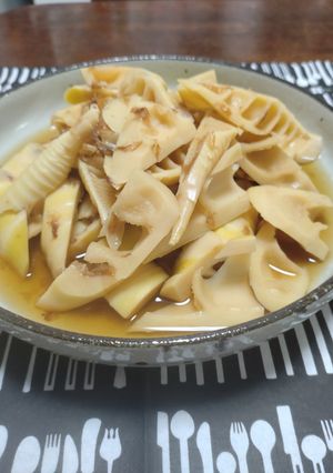 破竹の煮物-レシピのメイン写真