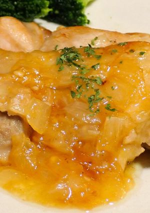 【食品安全】簡単！鶏肉の玉ねぎ煮-レシピのメイン写真