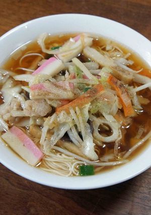 そうめんでチャンポン-レシピのメイン写真