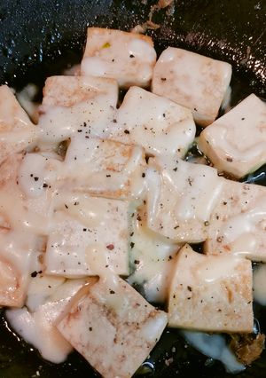 豆腐のチーズ焼き♫　-レシピのメイン写真